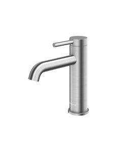 KOHLMAN Axel Bateria umywalkowa 1-otworowa brushed nickel QB105ABN