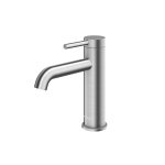 KOHLMAN Axel Bateria umywalkowa 1-otworowa brushed nickel QB105ABN