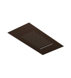 Zucchetti Octo X Deszczownica sufitowa 600x300 mm Brushed Chocolate PVD Z94298.XP21