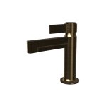 Graff Pantheon Bateria umywalkowa jednouchwytowa bez korka Vintage Brushed Brass E-12100P-LM72-VBB