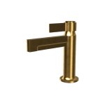 Graff Pantheon Bateria umywalkowa jednouchwytowa bez korka Brushed Brass PVD E-12100P-LM72-BB