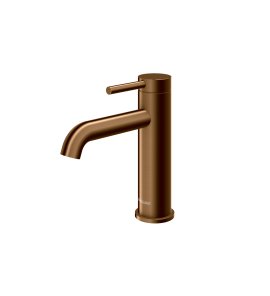 KOHLMAN Axel Bateria umywalkowa 1-otworowa brushed copper QB105ABC