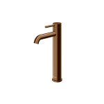 KOHLMAN Axel Bateria umywalkowa 1-otworowa brushed copper QB170ABC