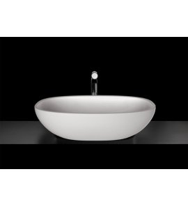 Victoria+Albert Barcelona Umywalka nablatowa 64x35 cm Biała mat VB-BAR64M-SM-NO