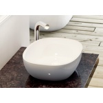 Victoria+Albert Barcelona Umywalka nablatowa 64x35 cm Biała mat VB-BAR64M-SM-NO