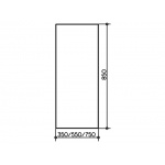 Keuco Edition 100 Lustro 55x85cm  10095002500