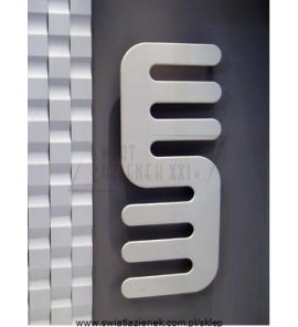 Cordivari HAND grzejnik dekoracyjny/łazienkowy 1200x514 mm kolor T11 biały mat 3540806100011-T11