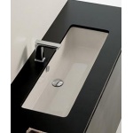 Artceram Gea 90 Umywalka podblatowa 90x33 cm Biała GEL00201;00