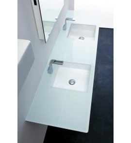 Flaminia Miniwash Umywalka podblatowa 40x37 cm Biały MW40SP