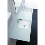 Flaminia Miniwash Umywalka podblatowa 40x37 cm Biały MW40SP