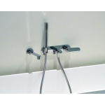 Flaminia One Bateria wannowa ścienna Chrom 112570