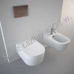   Flaminia Link Miska Wc wisząca bez kołnierza, bez deski 36x56 cm Biały 5051/WCG W MAGAZYNIE!!