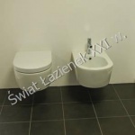   Flaminia Link Miska Wc wisząca bez kołnierza, bez deski 36x56 cm Biały 5051/WCG W MAGAZYNIE!!