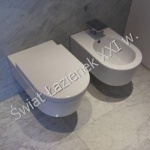   Flaminia Link Miska Wc wisząca bez kołnierza, bez deski 36x56 cm Biały 5051/WCG W MAGAZYNIE!!