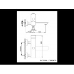 KOHLMAN Foxal Bateria wannowa QW110F