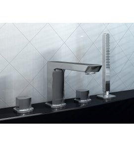 KOHLMAN Foxal Bateria wannowa cztero-otworowa QB240F