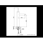 KOHLMAN MAXIMA Bateria umywalkowa QB170M