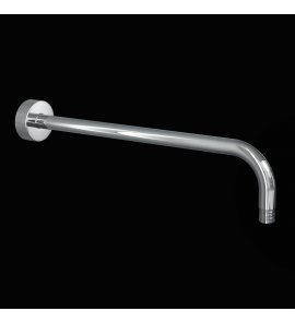 KOHLMAN Okrągłe ramię ścienne do deszczownicy 40 cm chrom WN