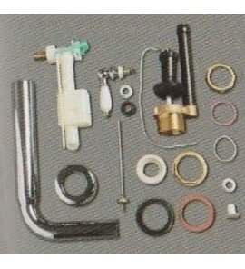 Simas Mechanizm spłukujący do zbiornika WC chrom D23/D 23