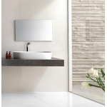 Victoria+Albert Ios Umywalka nablatowa 80x42,5 cm Biała VB-IOS-80-NO