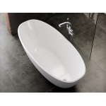 Victoria+Albert Mozzano Wanna Wolnostojąca 168x76 cm Biała mat MO2M-N-SM-NO