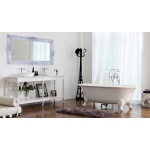 Victoria Albert Radford Wanna Wolnostojąca z białymi nóżkami 190x90 cm Biała RAD-N-SW-OF FT-RAD-SW