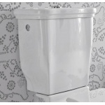 Hidra Ellade Spłuczka WC do kompaktu Biała D18.001
