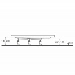 Ideal Standard Strada Nogi do brodzika K712667