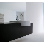 Flaminia Twin Set Umywalka półwpuszczana w blat ∅42 cm biała 5054/42