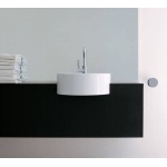 Flaminia Twin Set Umywalka półwpuszczana w blat ∅42 cm biała 5054/42