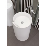 Flaminia Monoroll Umywalka wolnostojąca Ø 44 cm Biały MR44C