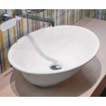 Flaminia Boll Umywalka stawiana na blat 56x40 cm Biały BL56L