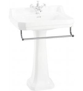 Burlington Edwardian Reling na ręcznik 61 chrom T3CHR W MAGAZYNIE !!!