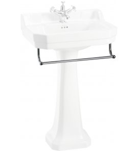 Burlington Edwardian Reling na ręcznik 56 chrom T1CHR