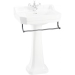 Burlington Edwardian Reling na ręcznik 56 chrom T1CHR
