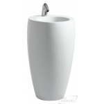 Laufen Il Bagno Alessi One Monolityczna umywalka 90 cm biała H 811972 400 109 1