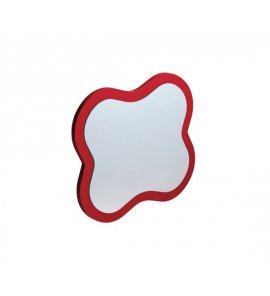 Laufen Florakids Lustro kwiat 43,5x38,3 cm czerwone H 461601 003 469 1