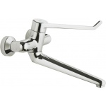 Ideal Standard Ceraplus Bateria umywalkowa ścienna z przedłużonym uchwytem i wylewką chrom B8318AA