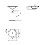 Ideal Standard Connect Umywalka podblatowa 48 cm biała E505401