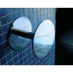 Flaminia Hoop Wieszak na ręcznik Ø 5 cm Chrom HPSP