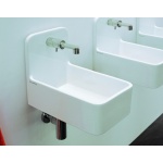 Flaminia Miniwash Umywalka ścienna 40x25 cm Biały MWL25