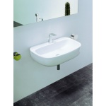 Flaminia Mono Umywalka ścienna 64x48 cm Biały MN64L