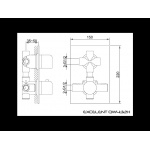 KOHLMAN EXCELENT Bateria prysznicowa termostatyczna QW432H