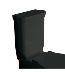 Galassia ETHOS Spłuczka do kompaktu WC 40x18 cm Czarny 8490NE