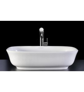 Victoria+Albert Amiata 60 Umywalka nablatowa 60x42 cm Biała mat VB-AMT60M-SM-NO