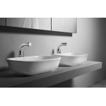 Victoria+Albert Amiata 60 Umywalka nablatowa 60x42 cm Biała mat VB-AMT60M-SM-NO