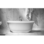 Victoria+Albert Amiata Wanna Wolnostojąca 164x80 cm Biały mat  AMTM-N-SM-NO 