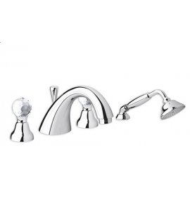 Giulini Giovanni Odessa bateria wannowa 4-otworowa z prysznicem 3965