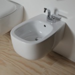 Flaminia Bonola Bidet wiszący 54x38 cm Biały BN218
