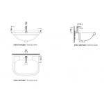 Flaminia Evergreen Bateria umywalkowa jednouchwytowa Chrom EG203